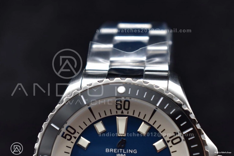 481 Automatic A Best Blue on Dial 1:1 TF Bracelet White SuperOcean AllSeason Edition SS 44 0519
